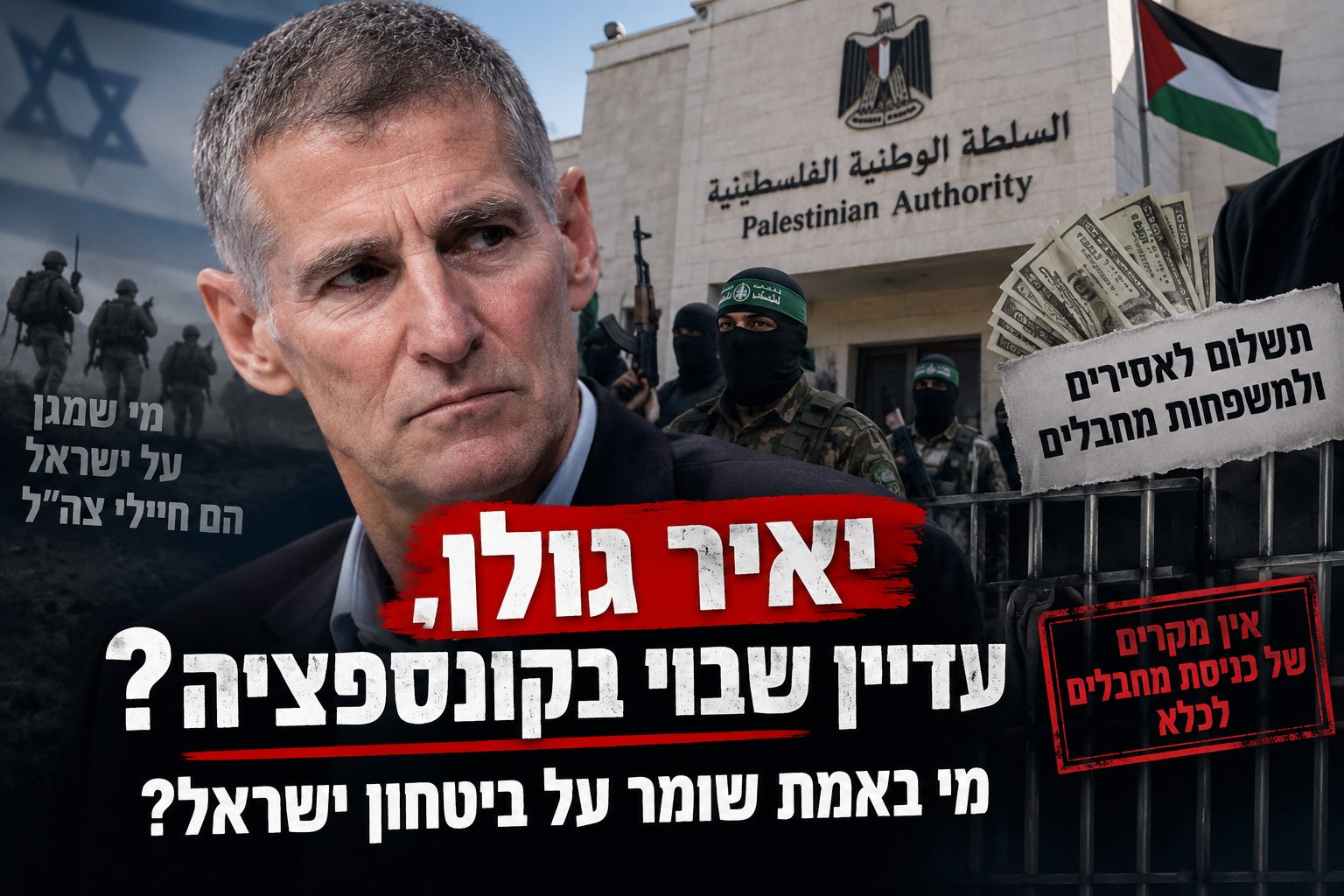 יאיר גולן — ביטחון ישראל והקונספציה